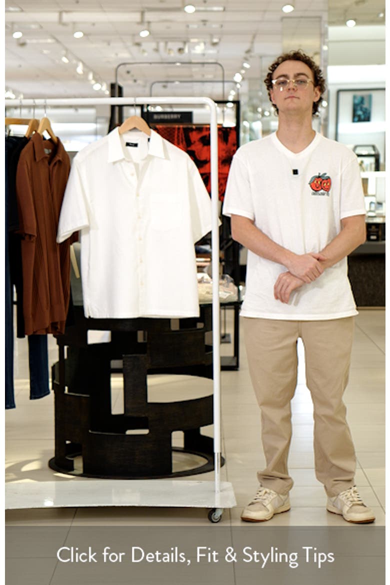 Weekend Short Sleeve Thermal Button-Up Shirt video