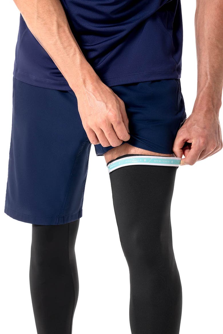 Unisex Andros Maxshield Performance Leg Sleeves, UPF 50+ Sun Protection, Alternate, color, Black