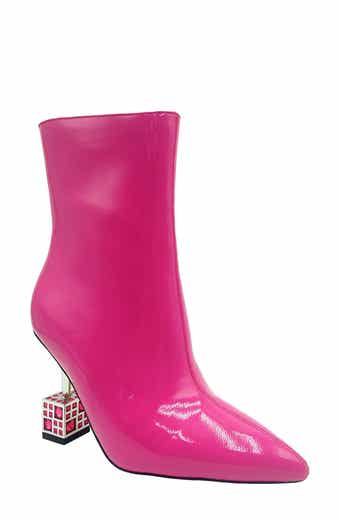 LADY COUTURE Crown Pointed Toe Bootie