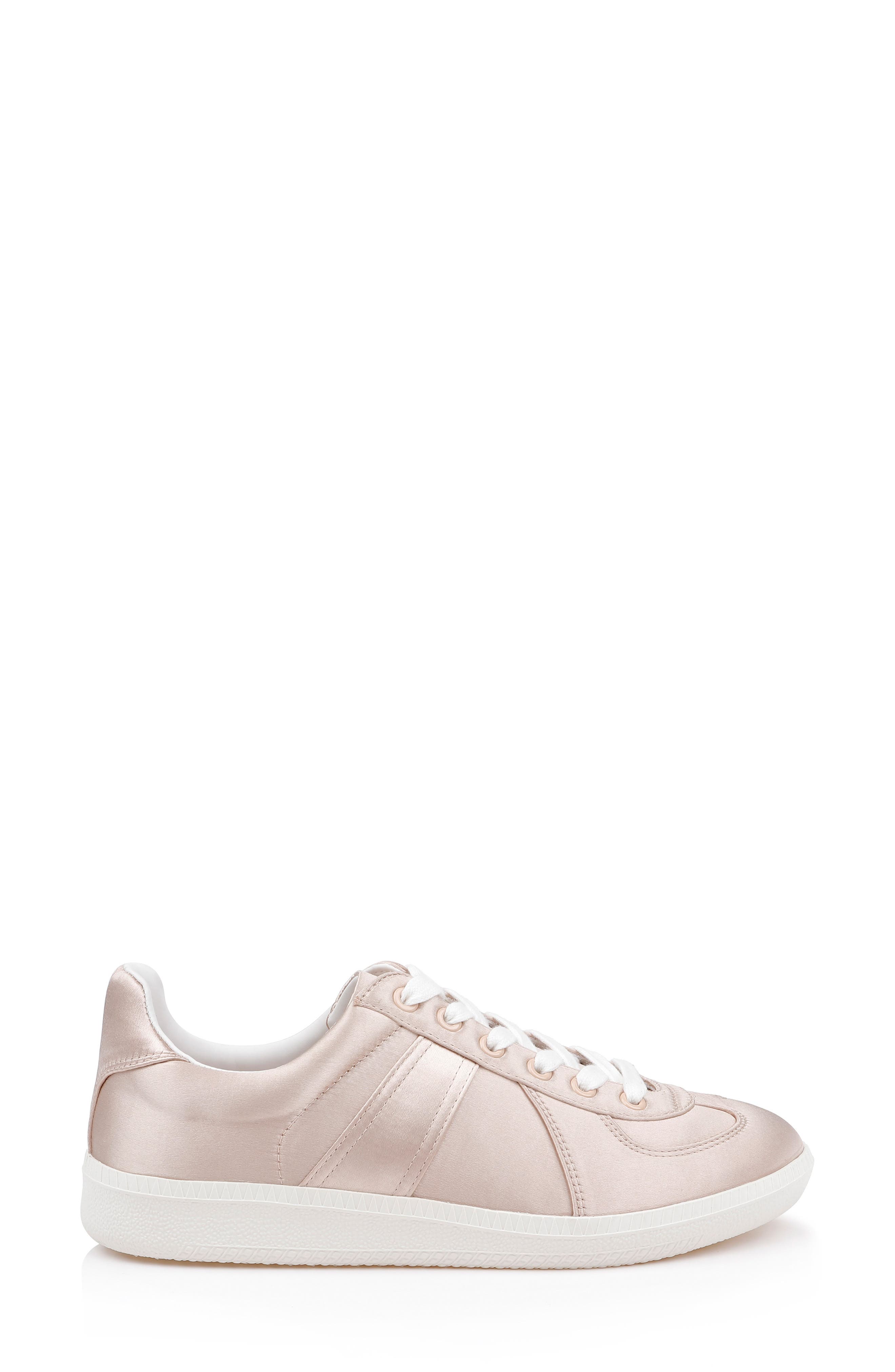 Imara Sneaker, Alternate, color, NUDE SATIN
