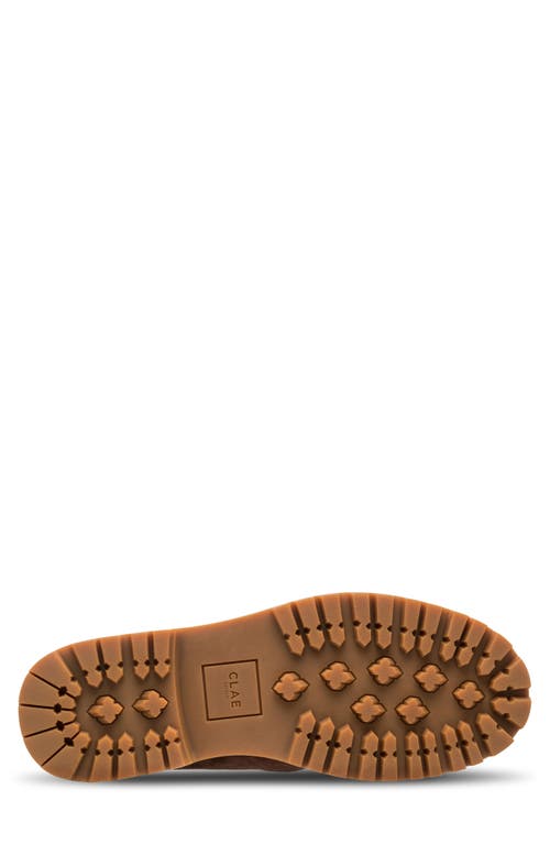 Clae Morrison Low Top Chukka Boot In Brown Suede