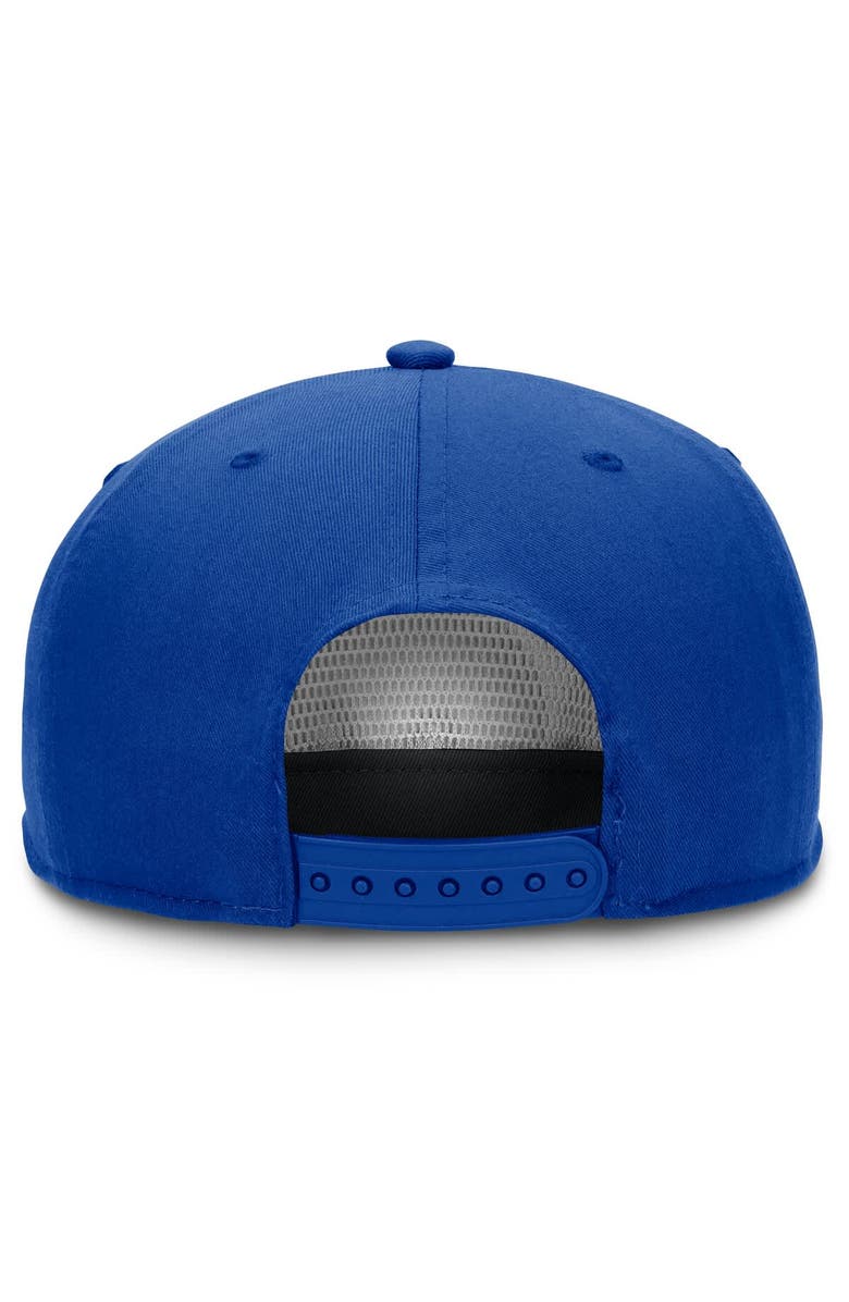 TOP OF THE WORLD Men's Top of the World Royal Kansas Jayhawks Iron Golfer Adjustable Hat, Alternate, color, Royal