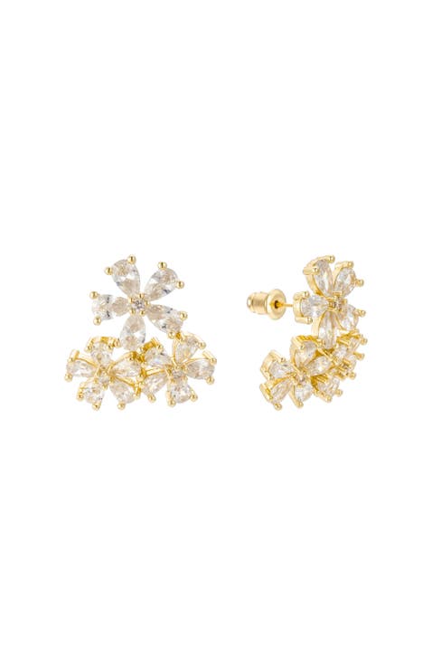 Daisy Crystal Studs