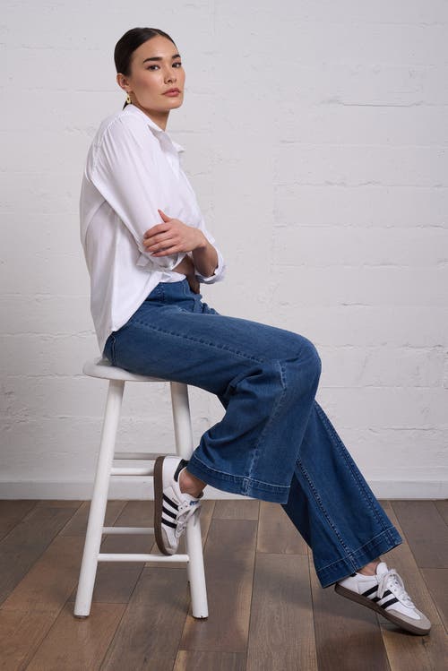 Franne Golde Original Stretch Magic Pant In Blue