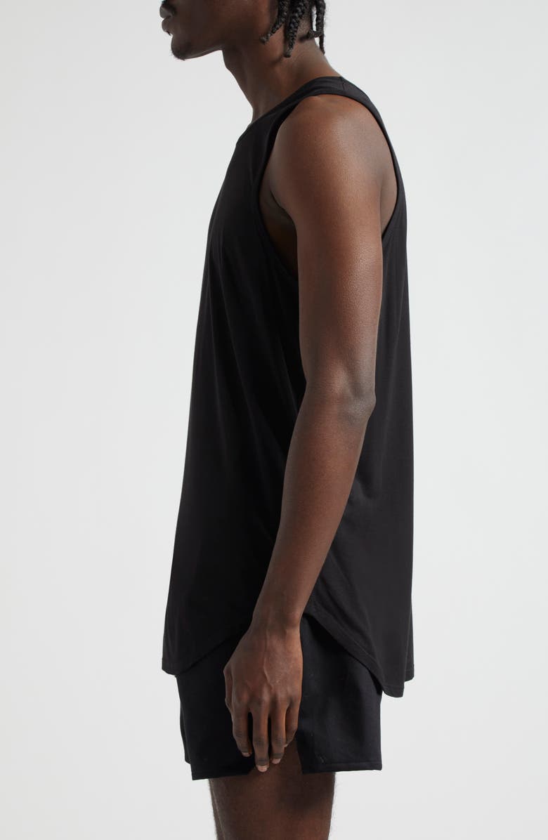 JKEEFER Loose Fit Tank, Alternate, color, Black