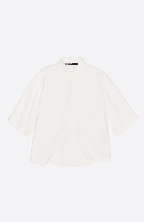 Bimba Y Lola Checked 3/4-sleeve Shirt In Animal Print