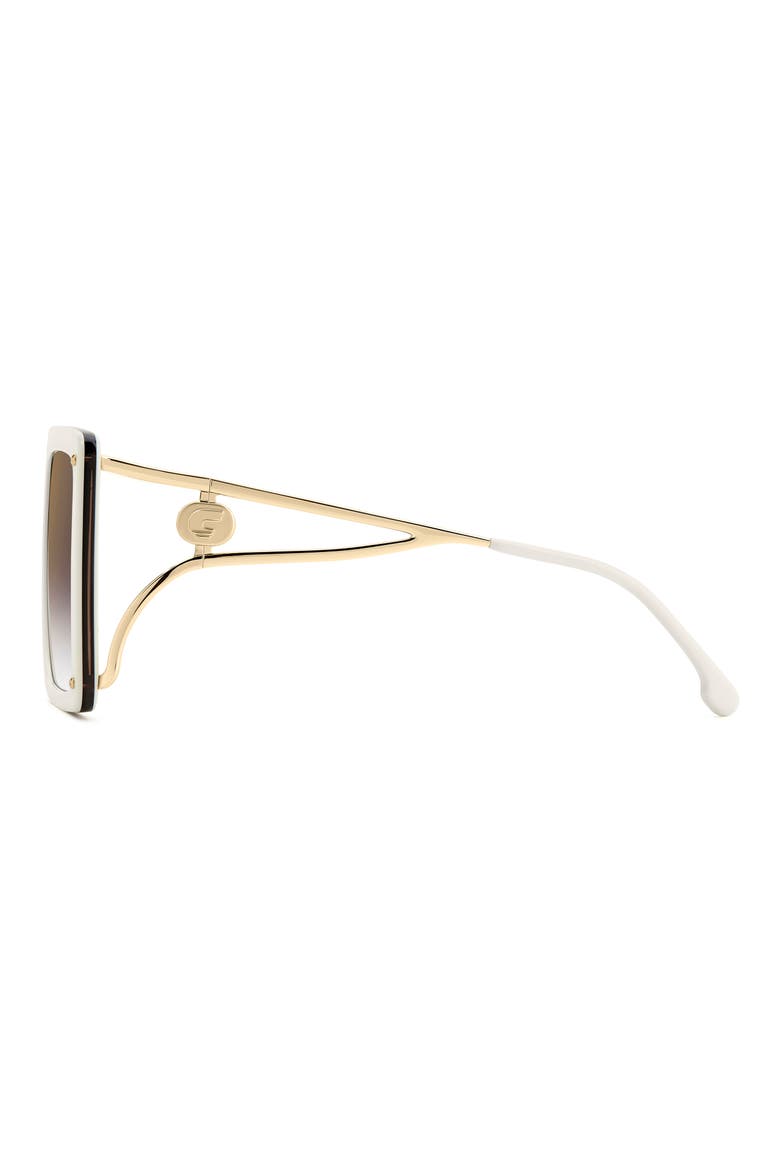 Unica 60mm Gradient Shield Sunglasses, Alternate, color, 0SZJ-YK