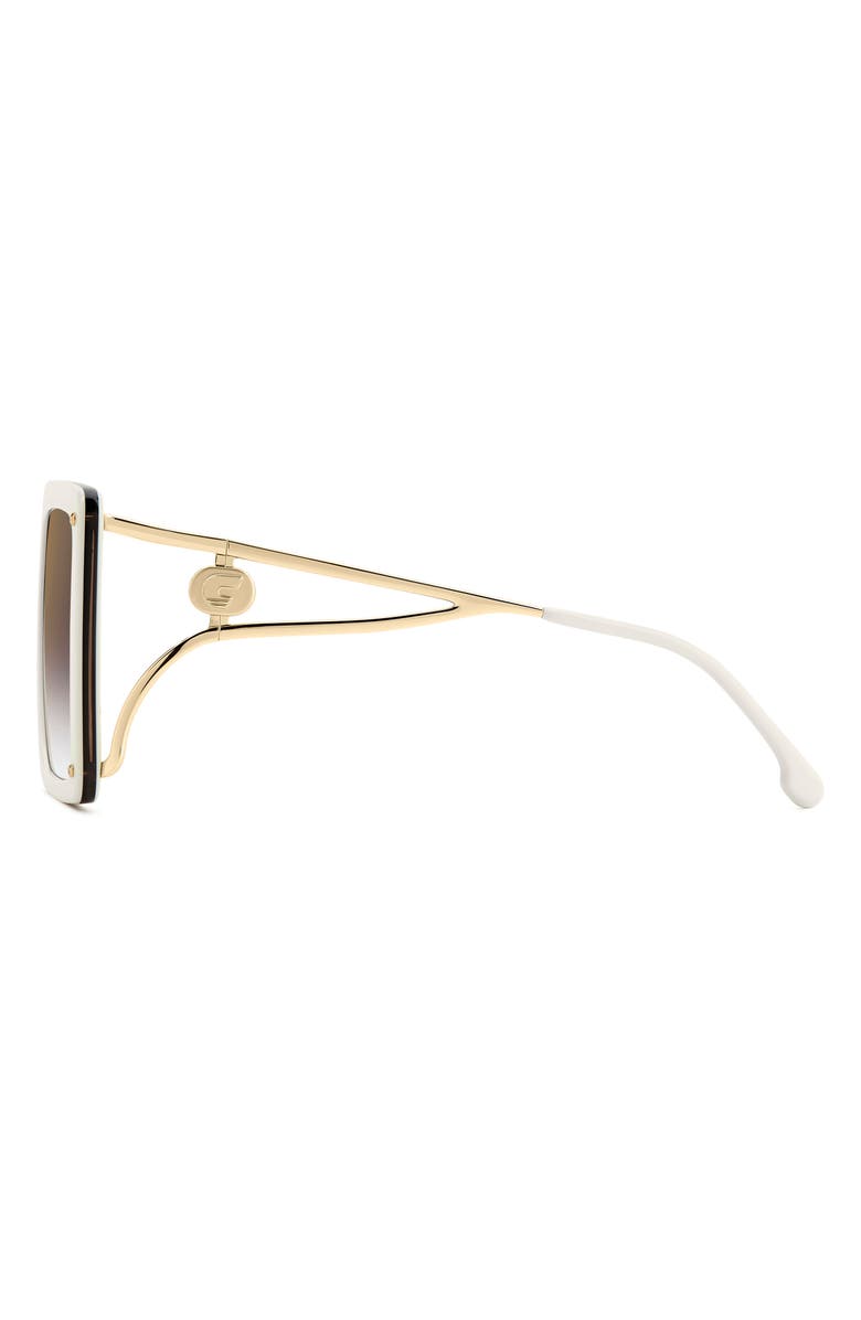 Carrera Eyewear Unica 60mm Gradient Shield Sunglasses, Alternate, color, 0Szj-Yk