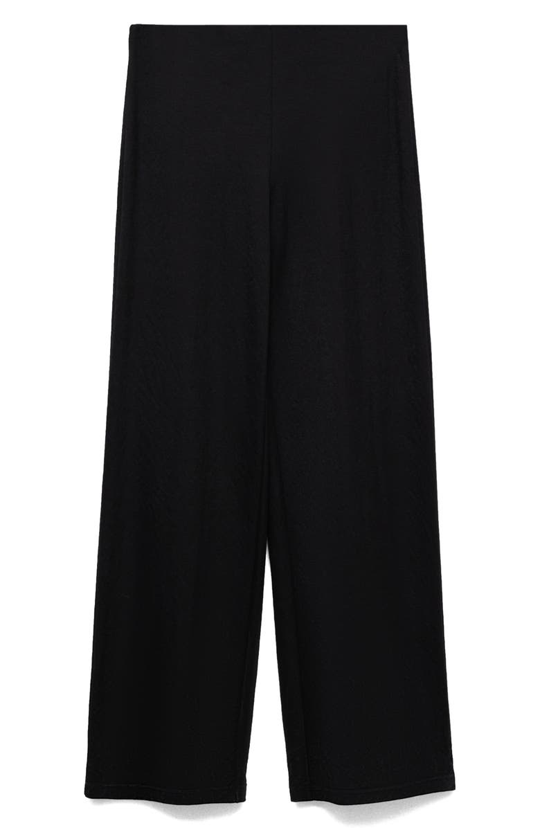 MANGO Flowy Wide Leg Pants, Alternate, color, 