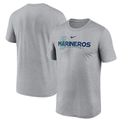 Men's Nike Heathered Charcoal Seattle Mariners Local Rep Legend Performance T-Shirt