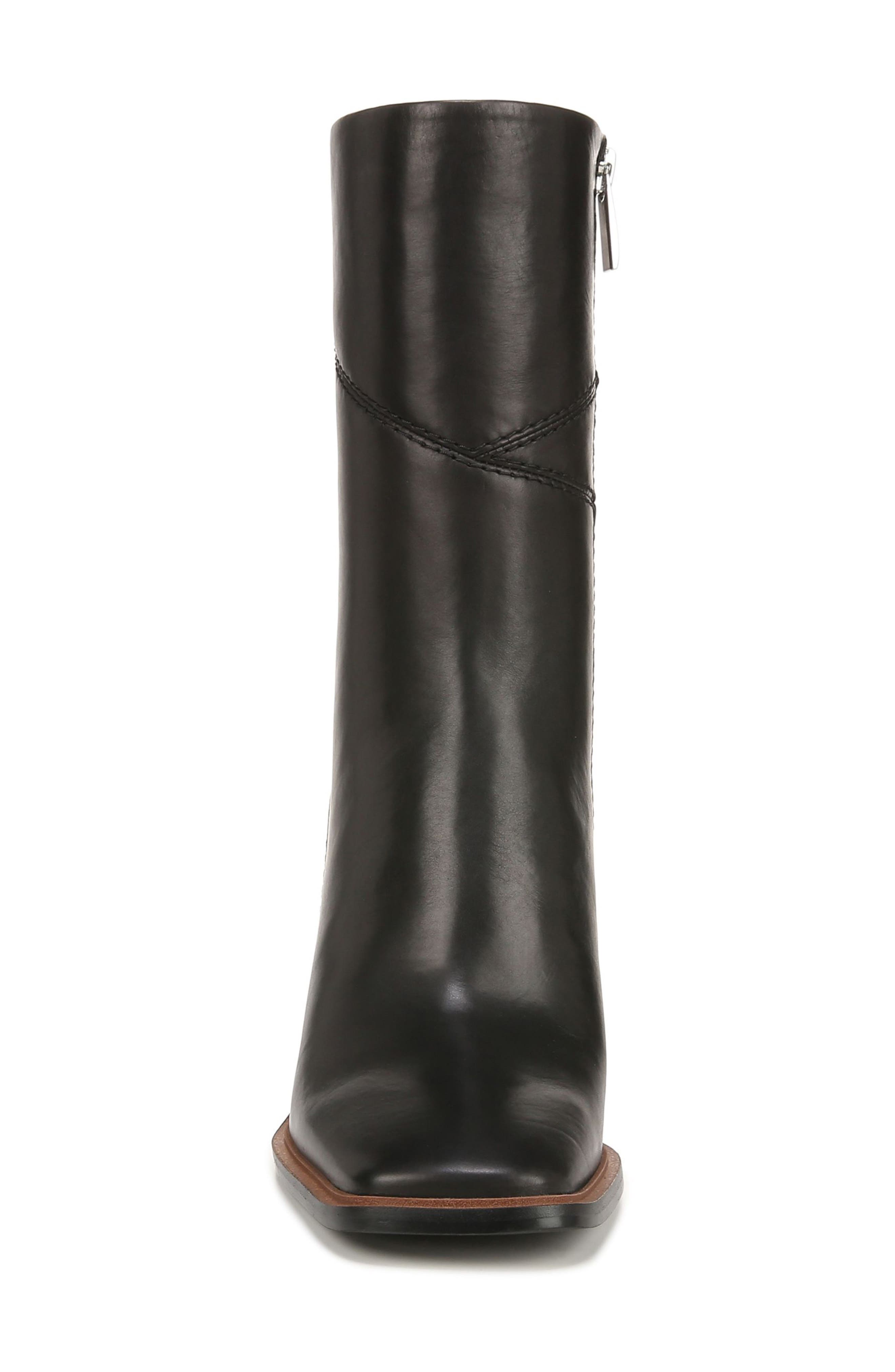 Franco Sarto Stevie Block Heel Bootie, Alternate, color, Black Wc