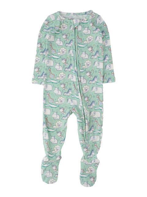 SoftSnooze Gender Inclusive One Piece Footie Pajamas
