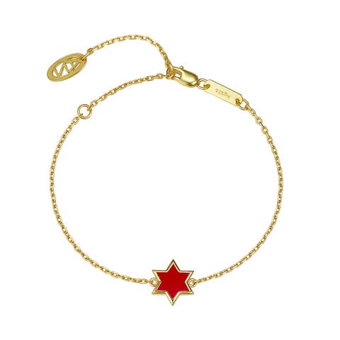 Petit Star of David Bracelet
