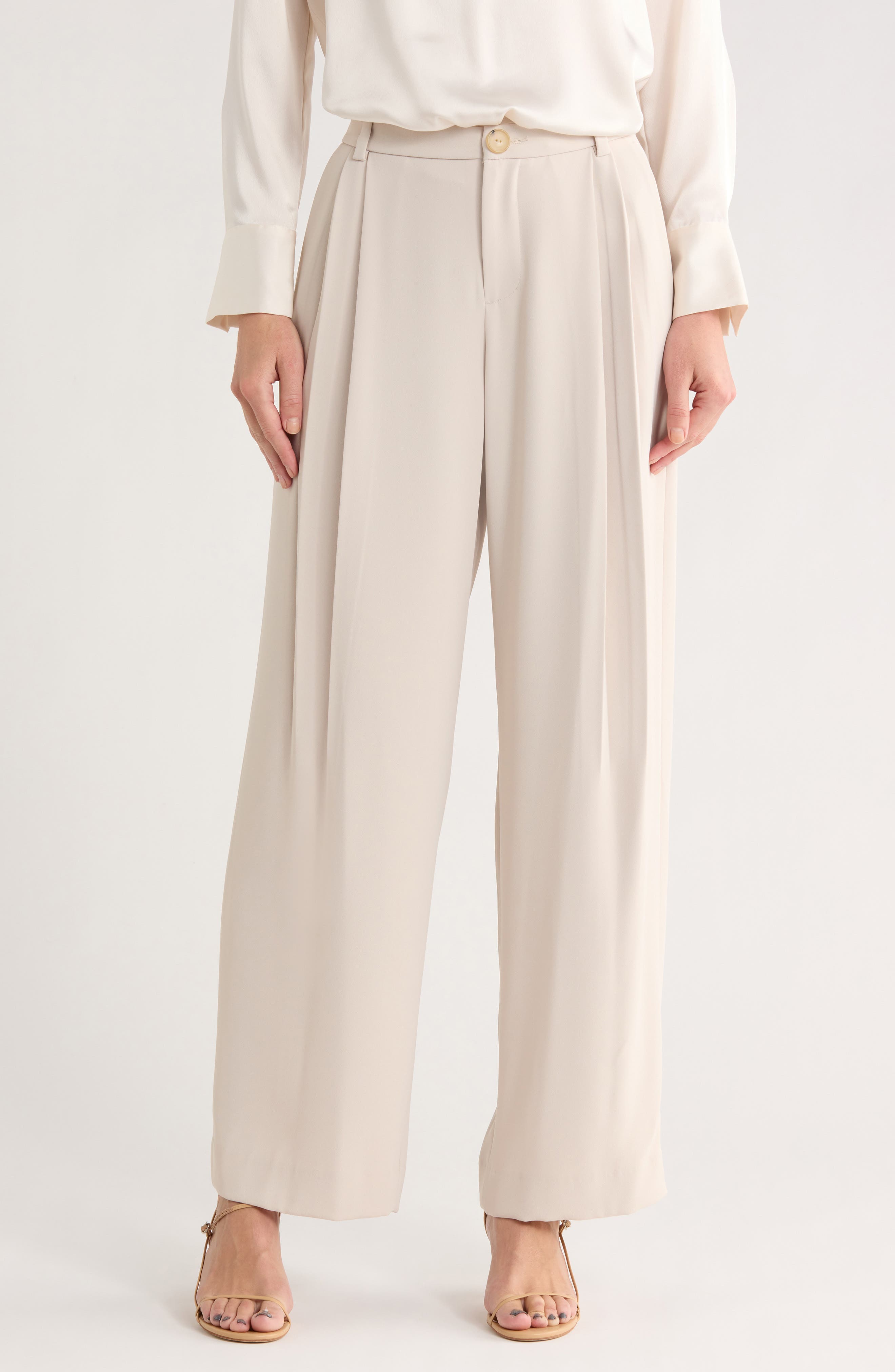 Drop Waist Pleated Pants - image 3