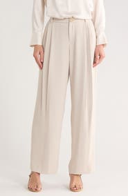 Vince Drop Waist Pleated Pants