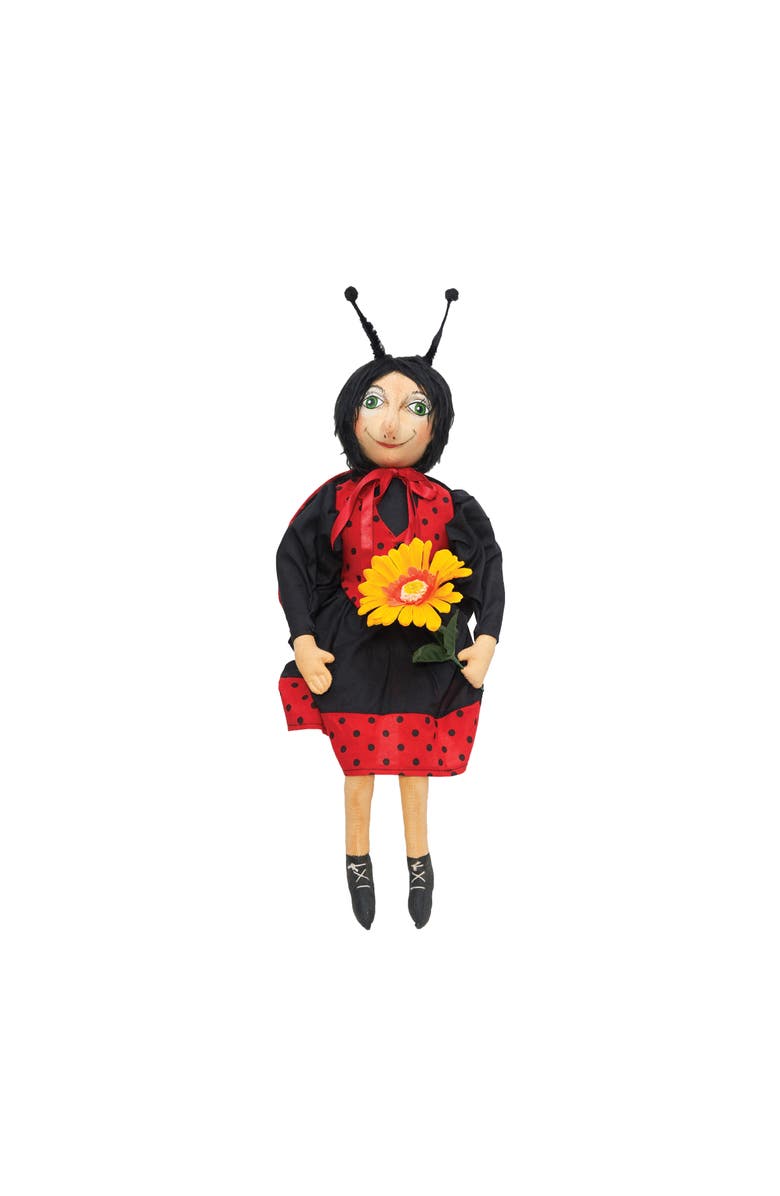 Gallerie II Lucinda Ladybug Figurine, Main, color, Black