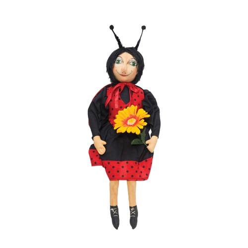 Gallerie Ii Lucinda Ladybug Figurine In Black