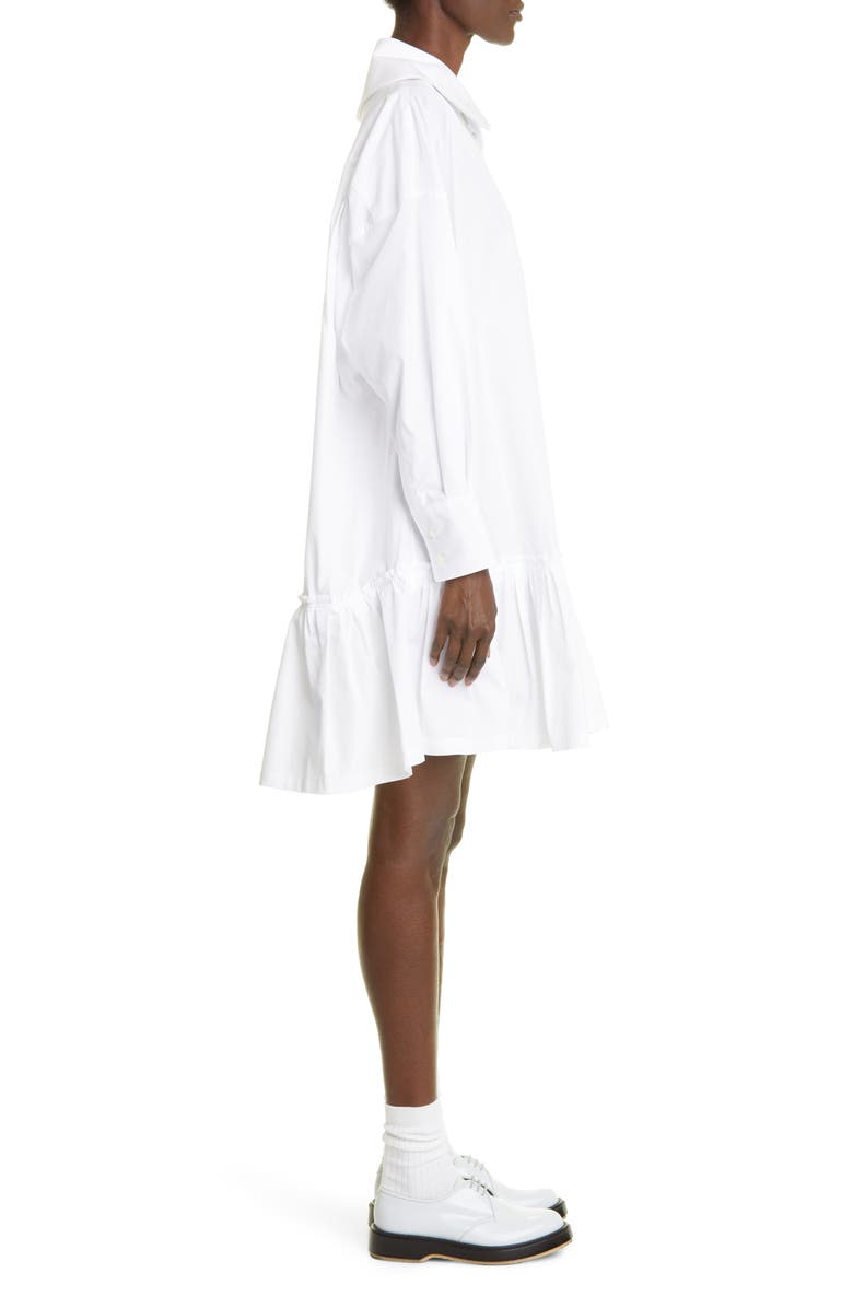 Comme des Garçons Girl Cotton Broadcloth Shirtdress, Alternate, color,