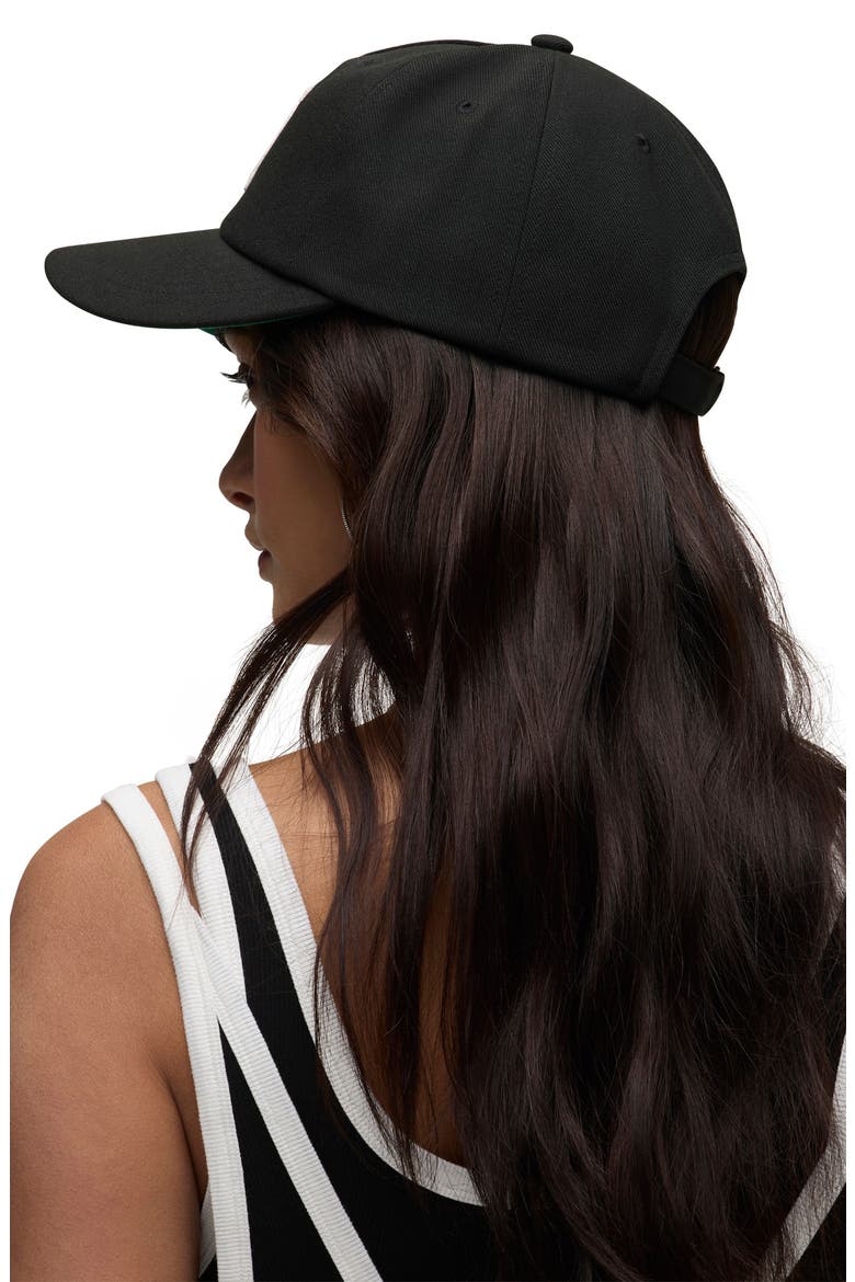 3D Logo Adjustable Ball Cap, Alternate, color, JET BLACK