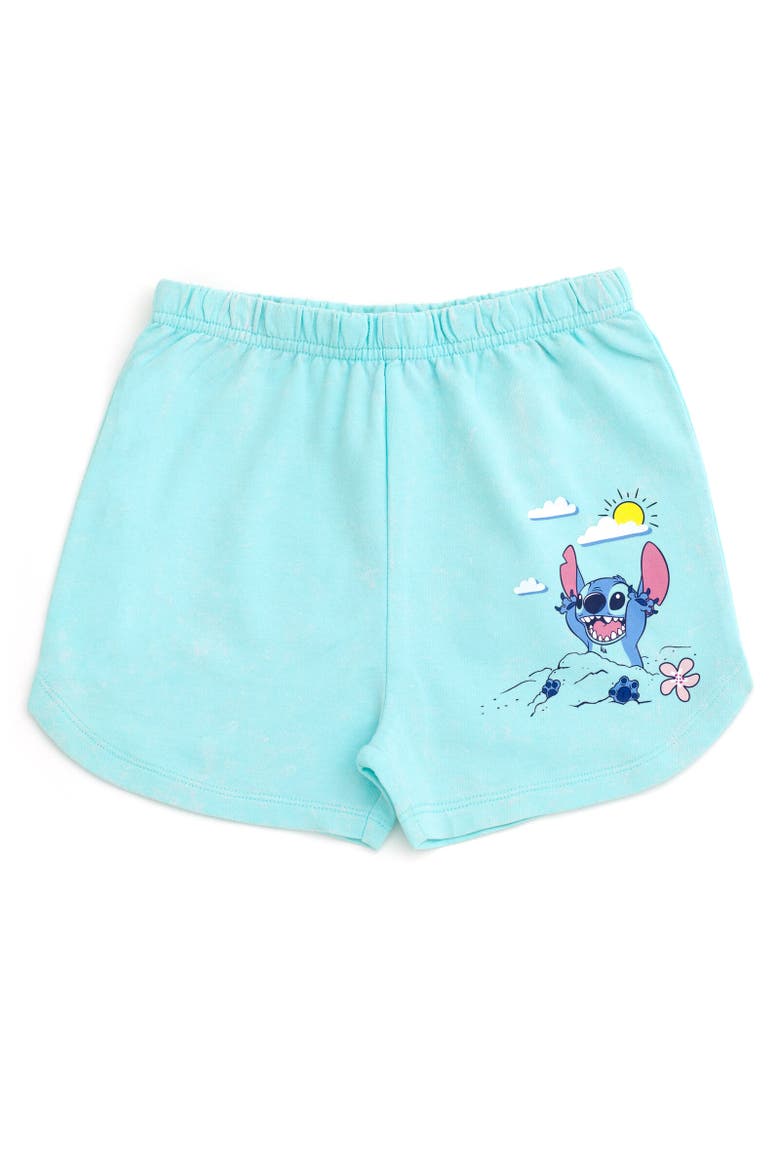 Minnie Mouse 2-Piece T-Shirt and Shorts Set, Alternate, color, Lilo & Stitch Blue