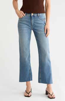 Kelsey High Waist Fab Ab Ankle Flare Leg Jeans