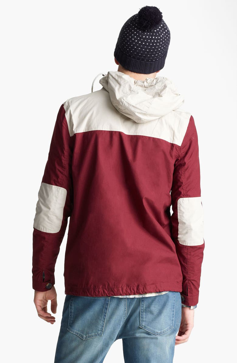 Topman Colorblock Hooded Jacket, Alternate, color,