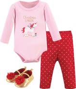 Hudson Baby Soft Cotton Collection Bodysuit, Pants, and Footwear Collection