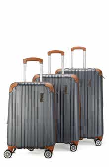 Miami Carry On Collins 3-Piece Hardside Spinner Luggage Set