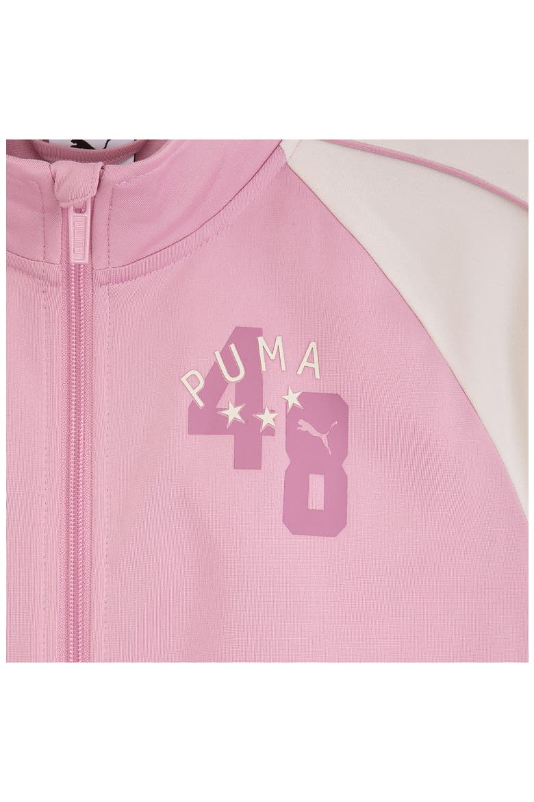 Kids' Track Jacket & Skort, Alternate, color, BEYOND PINK