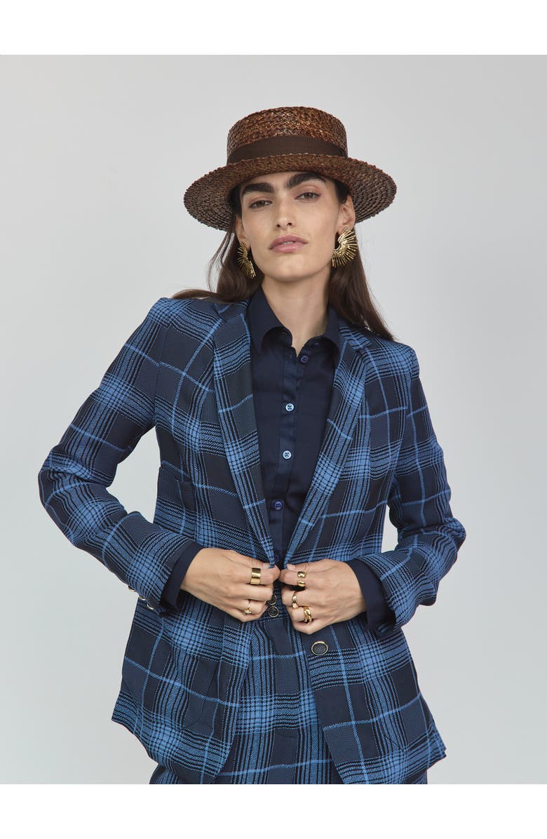 Temperley London Plath Jacket, Alternate, color, Dark Blue