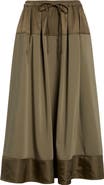 Cinq à Sept Elisabetta Satin Trim Skirt