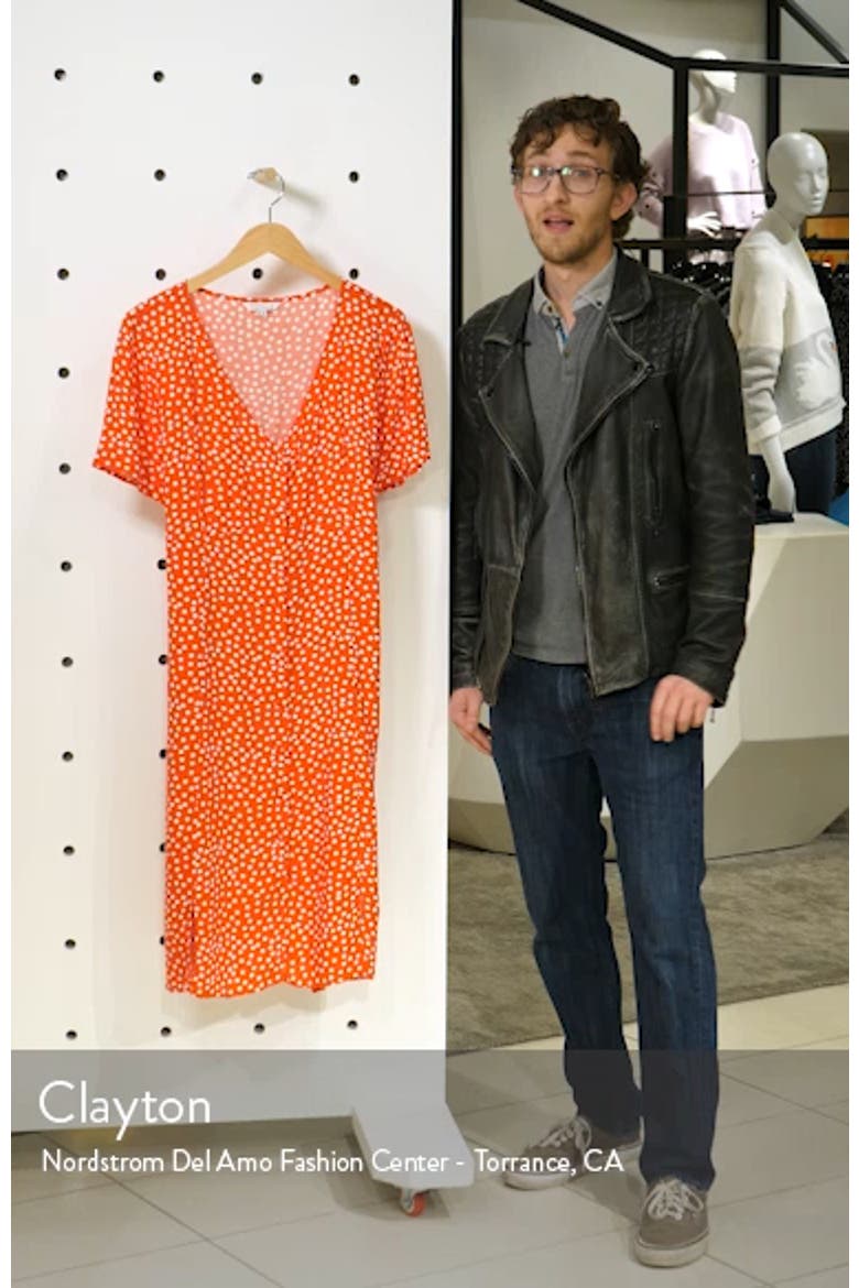 Adeline Polka Dot Empire Waist Dress video