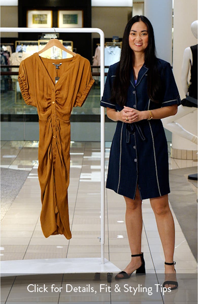 Bruno Tie Waist Midi Dress, sales video thumbnail