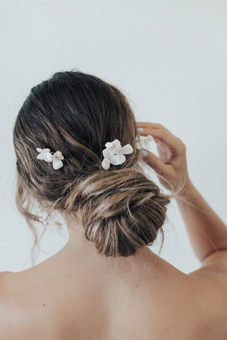 Kennedy Bridal Pins, Alternate, color, Gold