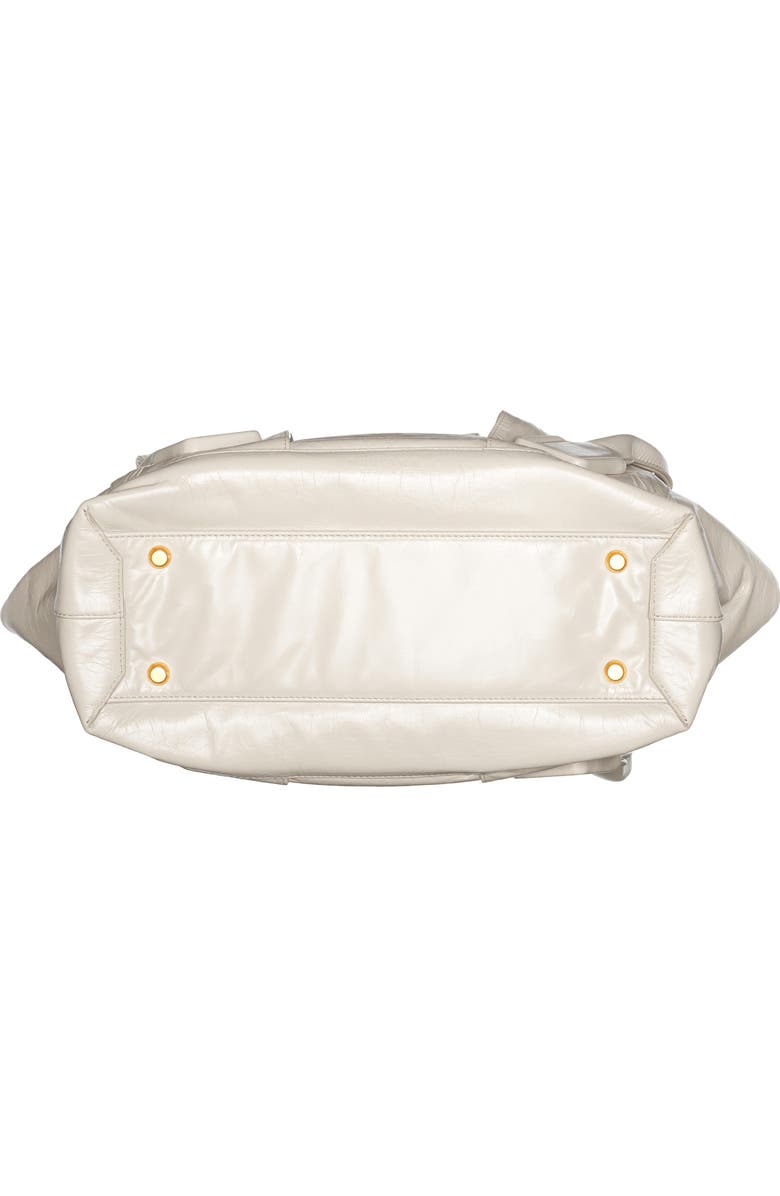 Bottega Veneta Arco Paper Leather Shoulder Bag, Alternate, color,