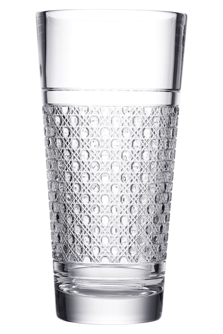 Opulence Lead Crystal Vase, Main, color, NO COLOR