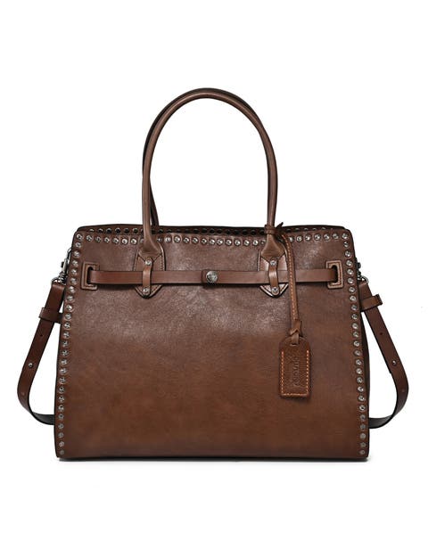 Westland Genuine Leather Textured Heritage Tote