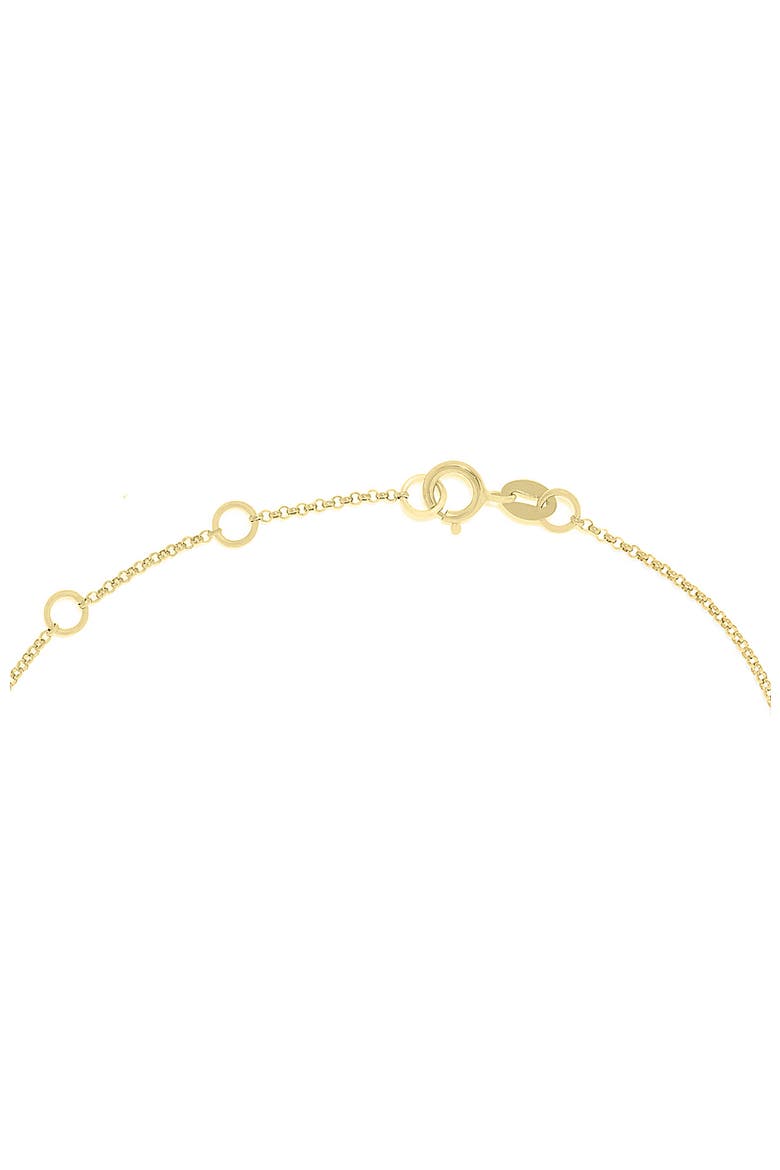 18K Yellow Gold Diamond Mother of Pearl Butterfly Bracelet, Alternate, color, 18K Gold