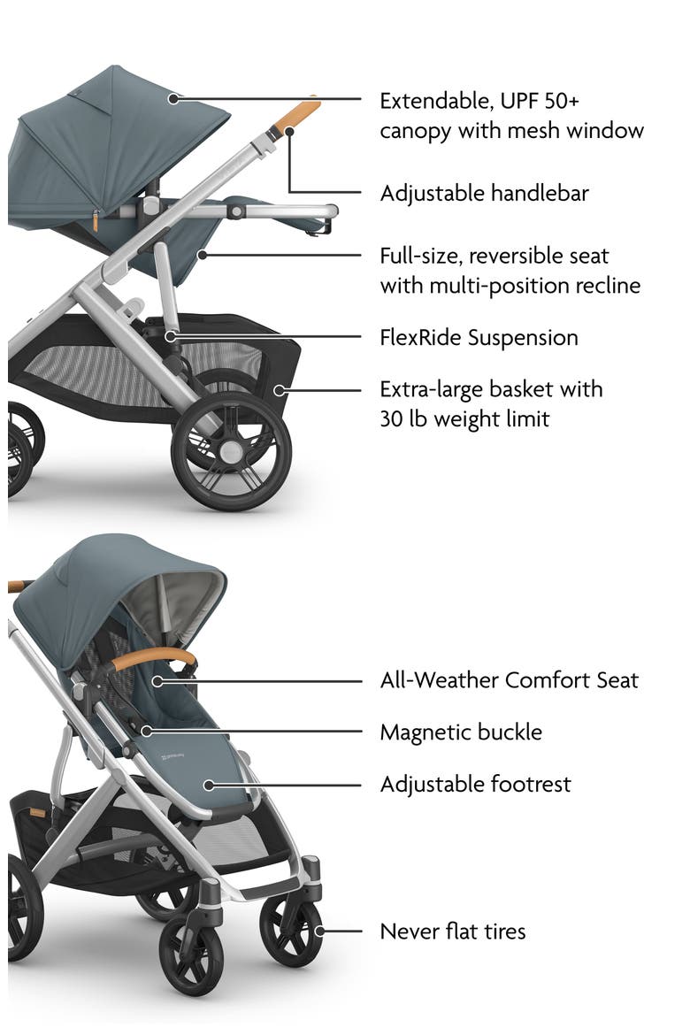 VISTA V3 Stroller, Alternate, color, CALLUM