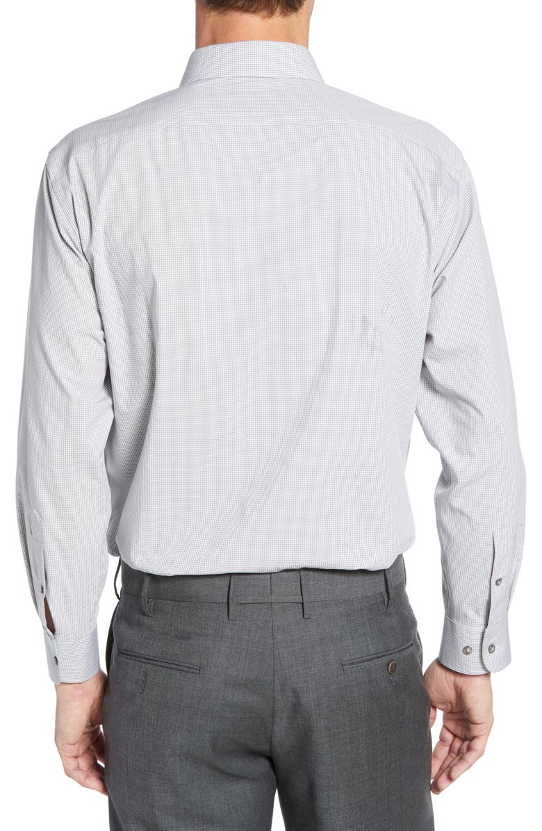 NORDSTROM MEN'S SHOP Tech-Smart Traditional Fit Stretch Check Dress Shirt, Alternate, color, 