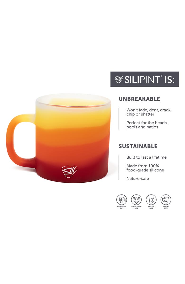 Silipint 2 Pack 16oz Silicone Coffee Mug, Alternate, color, 