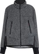 Moncler Grenoble Check Fleece Zip Cardigan