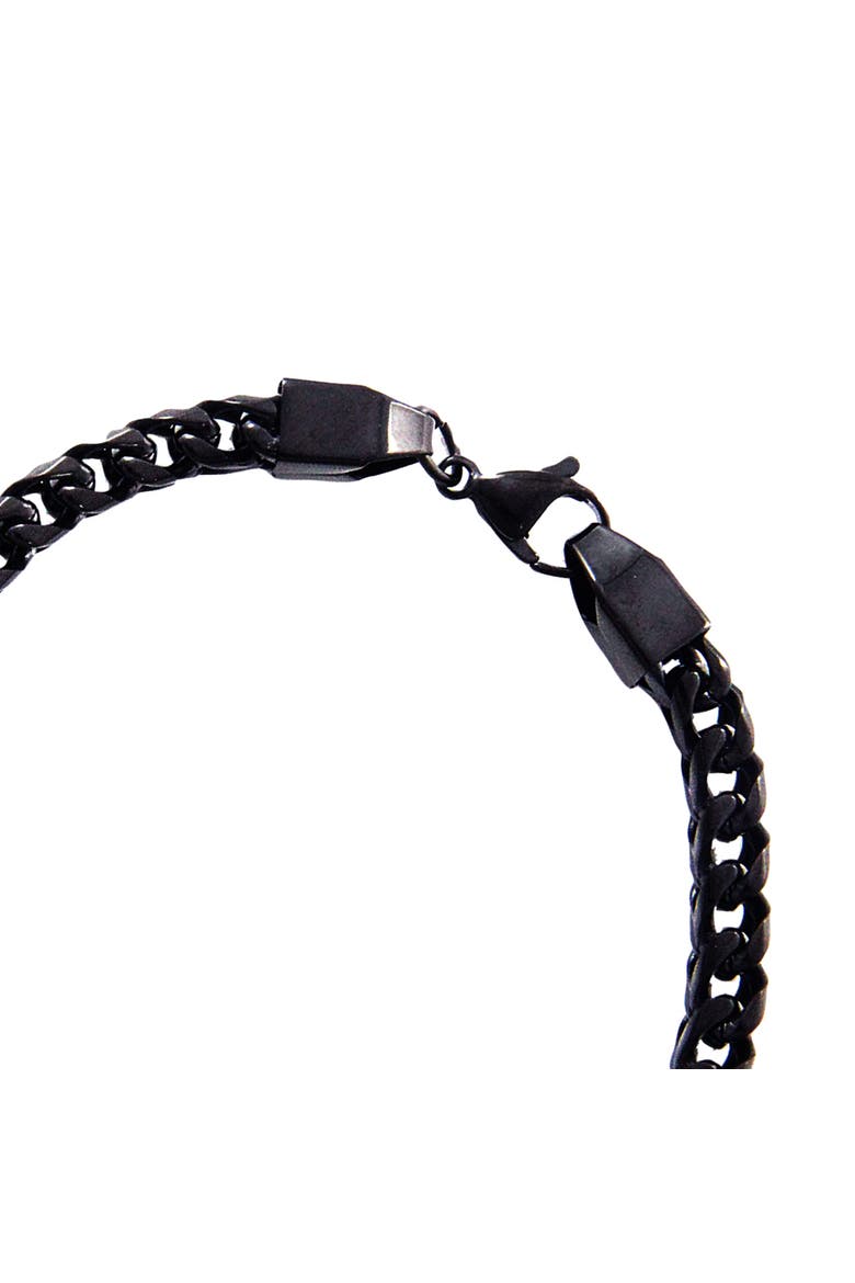 Spiga Chain Bracelet, 8.75'' Chain, Alternate, color, Black