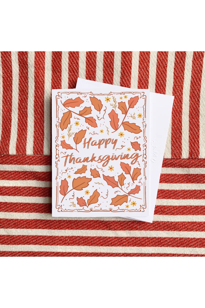 Fall/Halloween Greeting Card Pack Sets (3 ct) Leafy Thanksgiving, Alternate, color, Multi-Pack