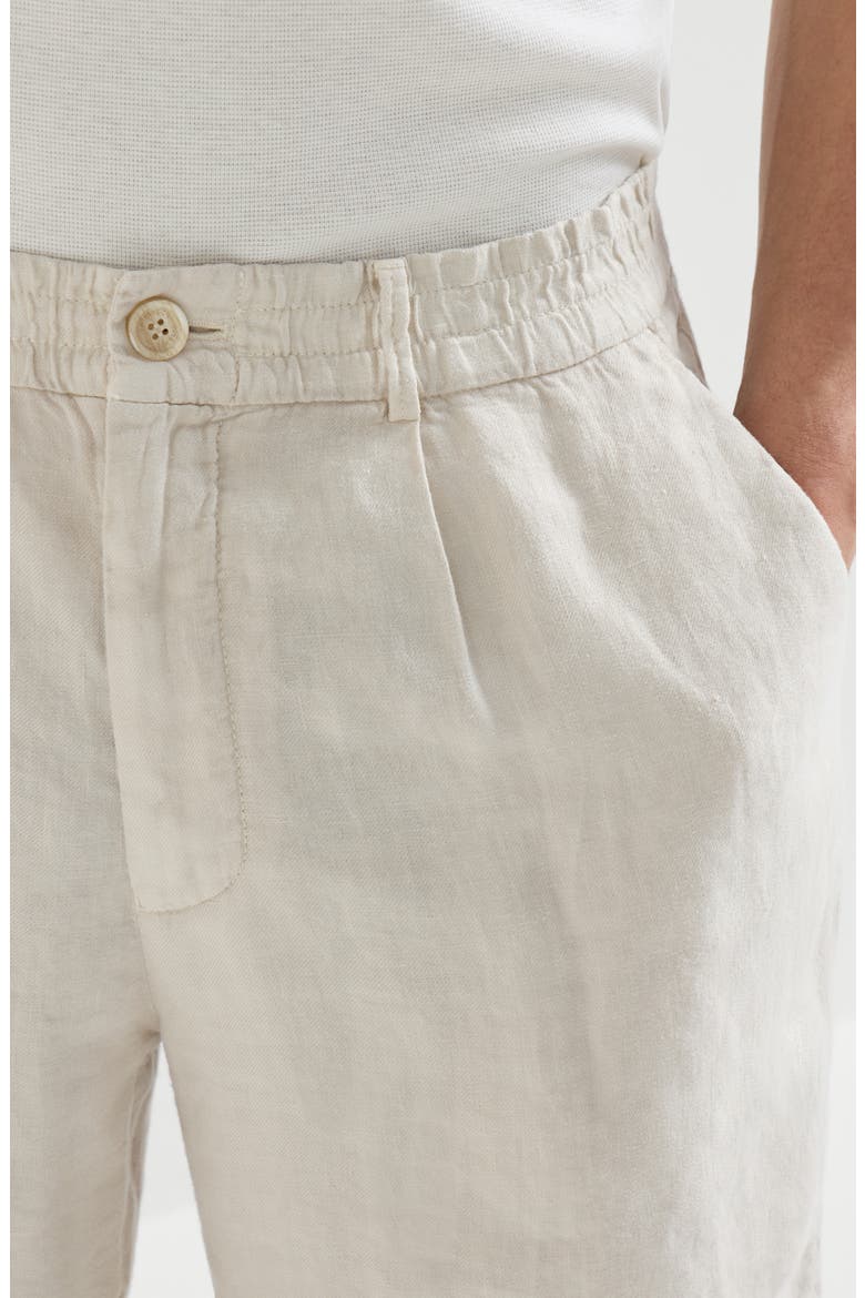 Linen Bermuda shorts, Alternate, color, Panama