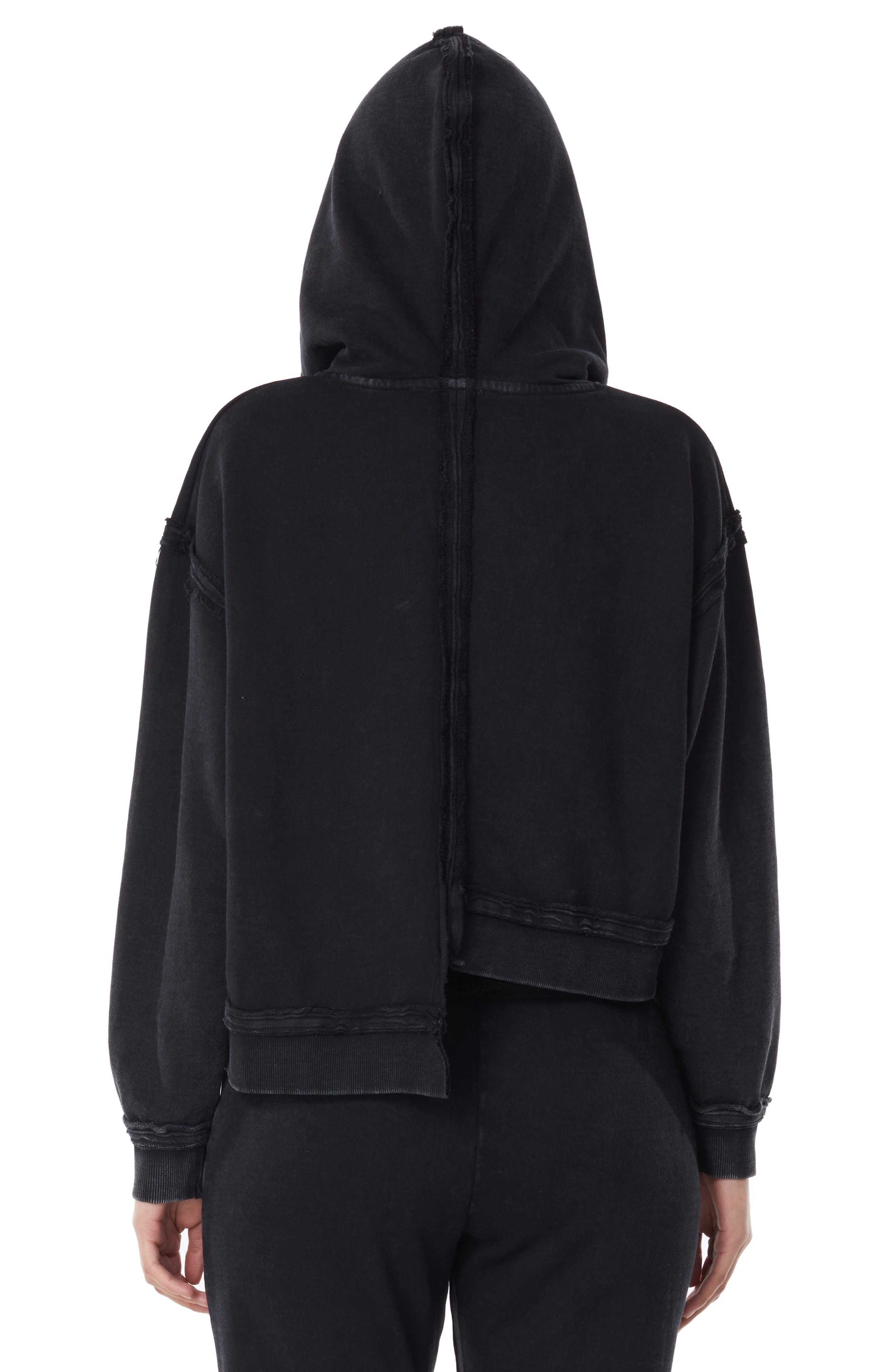 Asymmetrical Cotton Hoodie - image 2