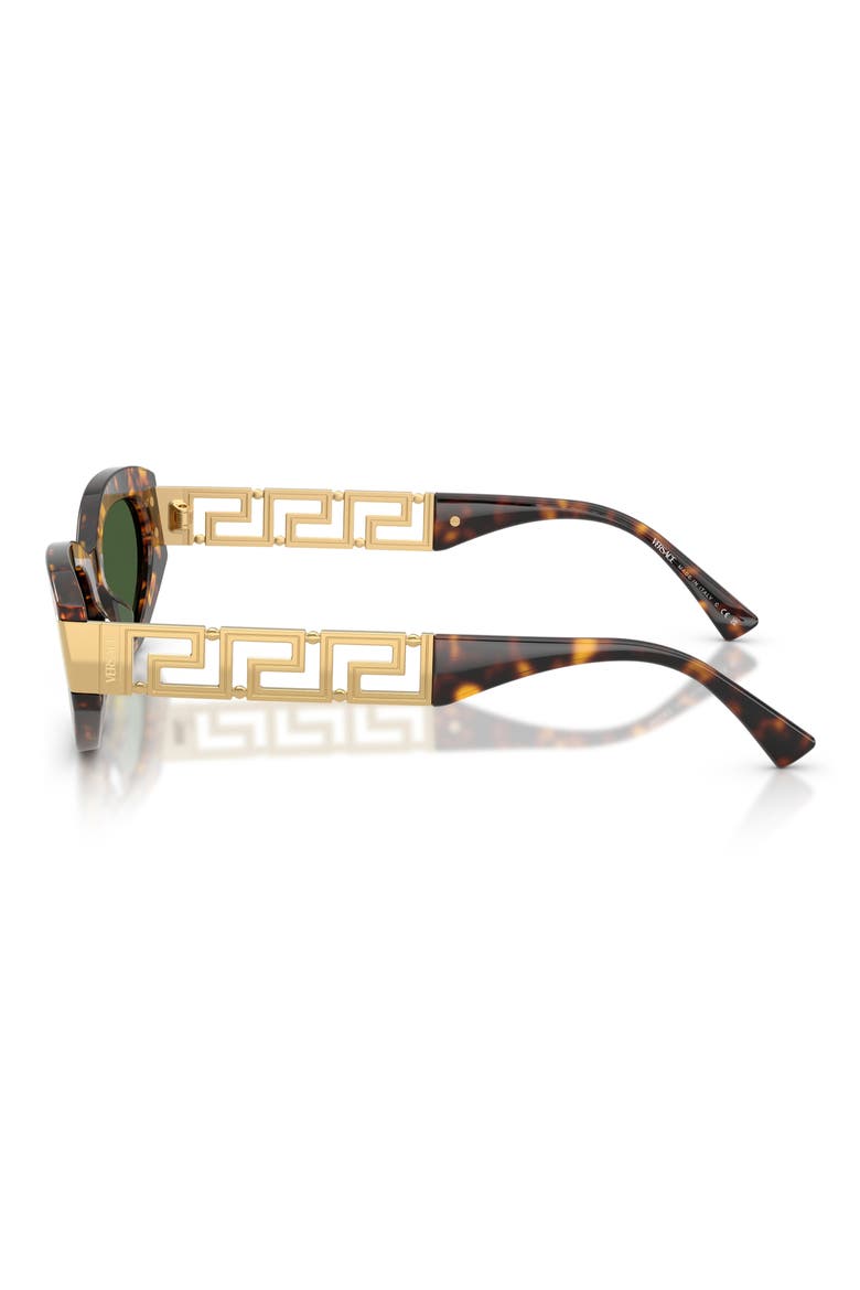 VE4501 54mm Cat Eye Sunglasses, Alternate, color, BROWN TORTOISE / DARK GREEN