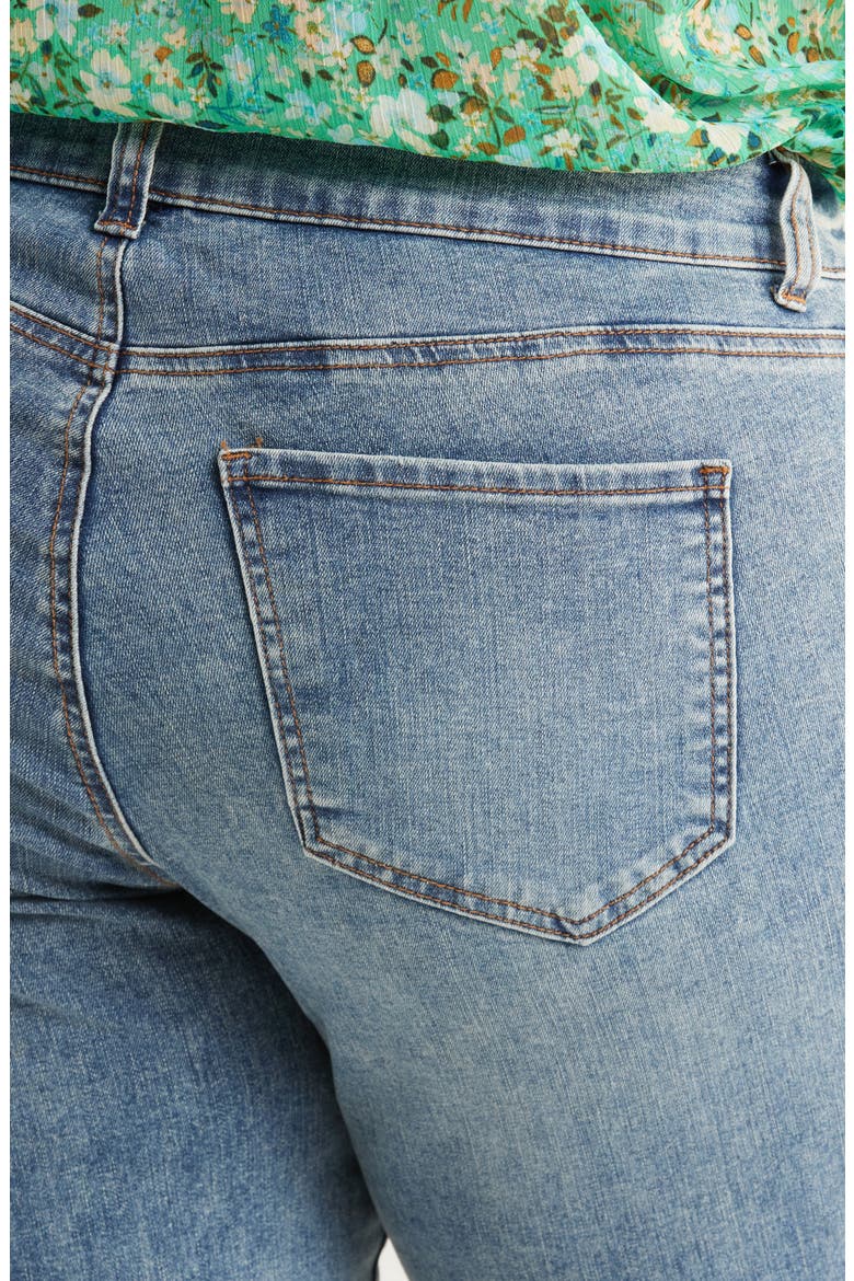 Amy Crop Straight Leg Jeans, Alternate, color, DETERMINATION