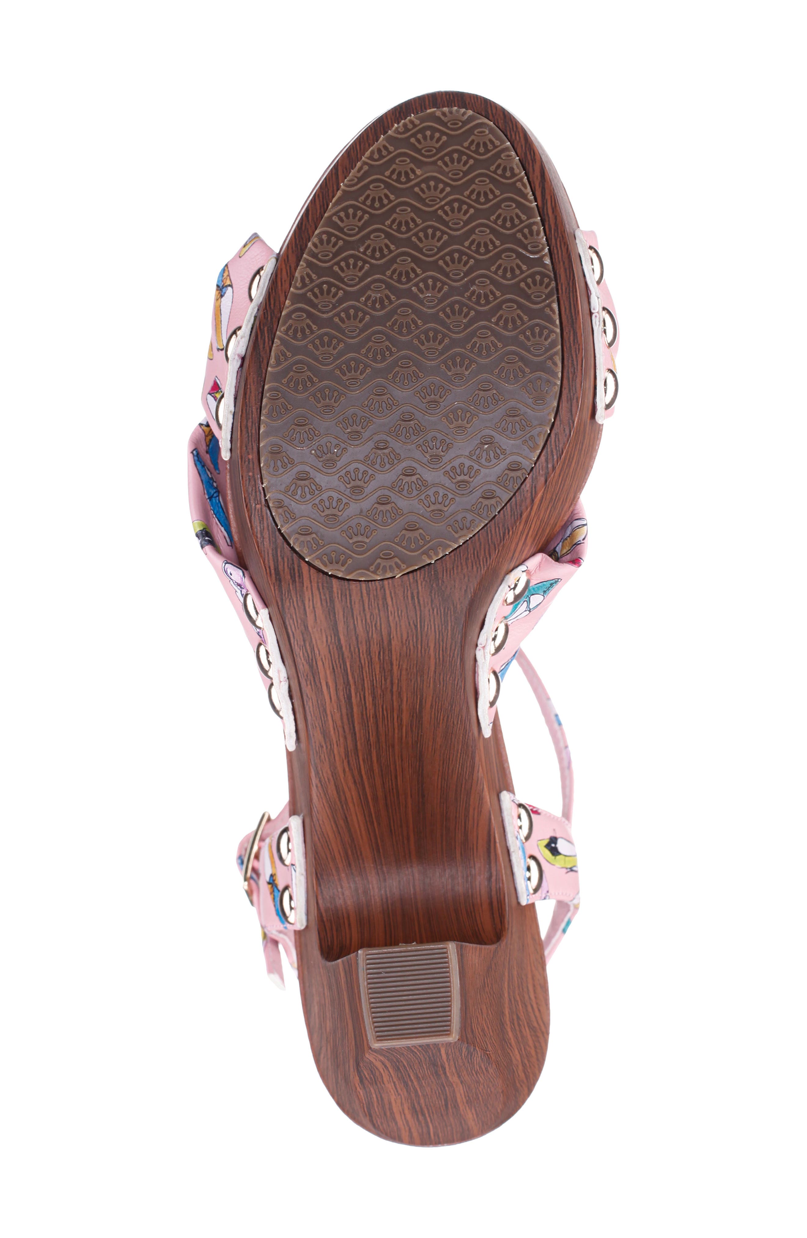 Nina Pop Ankle Strap Platform Sandal, Alternate, color, Petal Pink