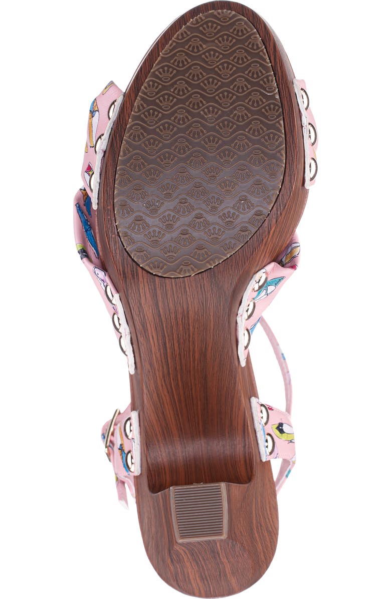 Nina Pop Ankle Strap Platform Sandal, Alternate, color, Petal Pink